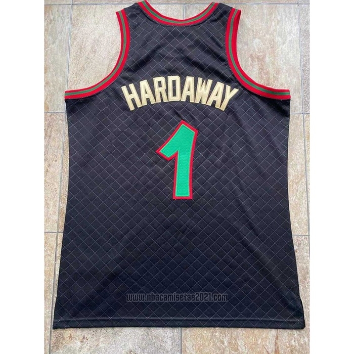 Camiseta Orlando Magic Penny Hardaway #1 Mitchell & Ness 1993-94 Negro